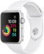 Apple Watch Series 1 38mm Silver Aluminum Case with White Sport Band (MNNG2), цена | Фото 1