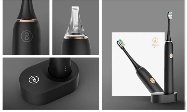 Щітка зубна Xiaomi Soocare Soocas X3 Electric Toothbrush Black, ціна | Фото