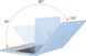 Пластиковый матовый чехол-накладка STR Matte Cream Hard Shell Case for MacBook Air 13.6 (2022) M2 - Black, цена | Фото 2