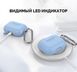 Чохол MIC Silicone Case with Carabiner for Apple AirPods Pro - Sky Blue, ціна | Фото 3