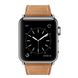 Кожаный ремешок STR Genuine Leather Band for Apple Watch 42/44 mm - Gray, цена | Фото 6