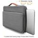 Чехол-сумка tomtoc Laptop Briefcase for 15 inch MacBook Pro (2016-2017) - Gray (A14-D01G), цена | Фото 4