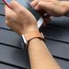 Шкіряний ремінець STR Genuine Leather Band for Apple Watch 42/44 mm - Gray, ціна | Фото 3