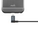 Кабель Moshi Lightning to USB Cable 90-degree Black (1.5 m) (99MO023043), цена | Фото 3