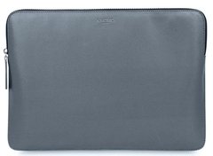 Knomo Geometric Embossed Laptop Sleeve Silver for Macbook 12" (KN-14-209-SIL), цена | Фото
