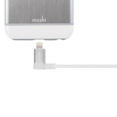 Кабель Moshi Lightning to USB Cable 90-degree White (1.5 m) (99MO023128), цена | Фото