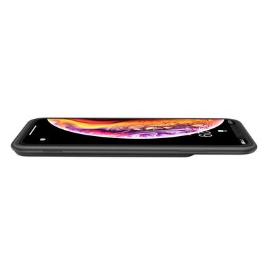 Чехол-аккумулятор Baseus Silicone Smart Backpack Power For iPhone XS Max - Black (ACAPIPH65-BJ01), цена | Фото