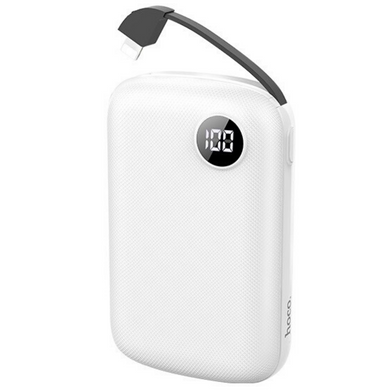 Портативний акумулятор HOCO B38 Extreme 10000 mAh - White, ціна | Фото