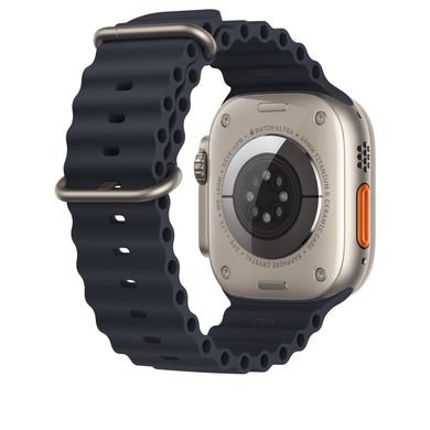 Силіконовий ремінець STR Ocean Band для Apple Watch 49/42/44/45 mm - Midnight, ціна | Фото