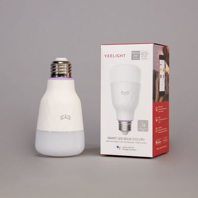 Умная лампа Yeelight Smart LED Bulb (Color) with Voice Control, цена | Фото