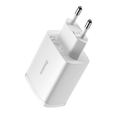 Зарядное устройство Baseus Compact 17W (3 USB) - White, цена | Фото