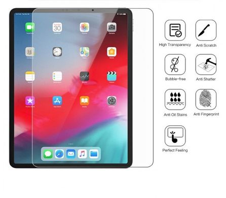 Защитное стекло STR Tempered Glass Protector for iPad Pro 12.9 (2018 | 2020 | 2021), цена | Фото
