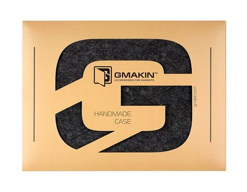 Войлочный чехол-конверт Gmakin для MacBook Air 13 (2012-2017) / Pro Retina 13 (2012-2015) / Pro 14 (2021 | 2023) M1 | M2 | M3 (GM06), цена | Фото