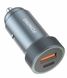 Автомобильное зарядное устройство + кабель Lightning FONENG C16 (1xUSB QC + PD / 18W) - Gray, цена | Фото 2