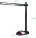 Бездротова зарядка + LED лампа MOMAX LED Desk Lamp with Wireless Charging Pad - Black, ціна | Фото 4