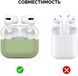 Чехол MIC Two Color Silicone Case for Apple AirPods Pro - Lavender/Pink, цена | Фото 3