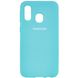 Чохол Silicone Cover Full Protective (AA) для Samsung Galaxy A40 (A405F) - Бірюзовий / Light blue, ціна | Фото 1