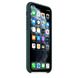 Чехол Apple Leather Case for iPhone 11 Pro - Midnight Blue (MWYG2), цена | Фото 2