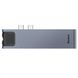 USB-Хаб Baseus Thunderbolt C 7-in-1 - Gray (CAHUB-L0G), цена | Фото 3