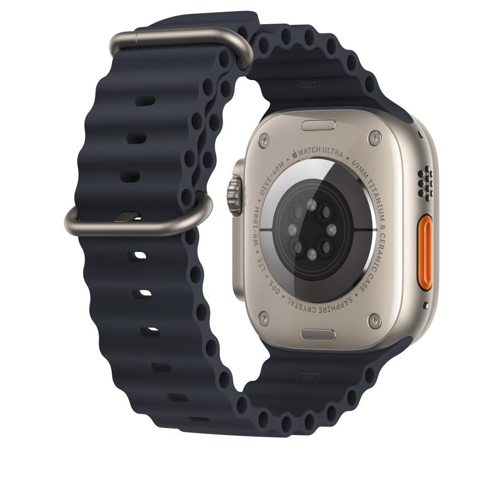 Силиконовый ремешок STR Ocean Band для Apple Watch 49/42/44/45 mm