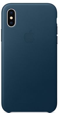 Чехол Apple Leather Case for iPhone X - Bright Orange (MRGK2), цена | Фото