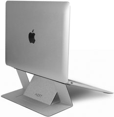 Подставка для ноутбука на клеевой основе MOFT Stand - Silver, цена | Фото
