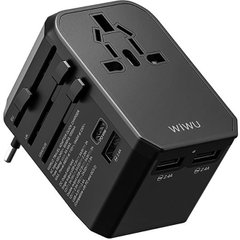 Универсальное зарядное устройство WIWU UA304 Universal Adapter (45W), цена | Фото