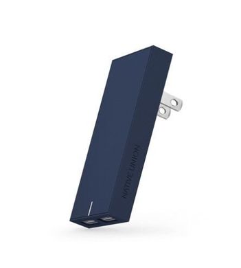 Зарядний пристрій Native Union Smart Charger 2-Port USB Fabric Taupe (SMART-2-TAU-FB-INT), ціна | Фото