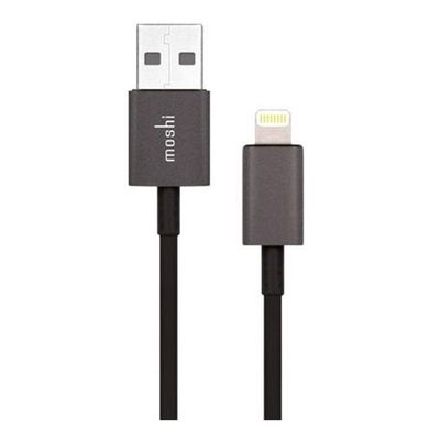Кабель Moshi Lightning to USB Cable Black (1 m) (99MO023006), ціна | Фото