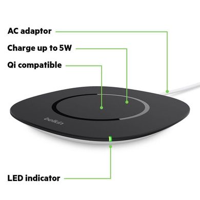 Беспроводная зарядка Belkin Wireless Charging Pad from Apple 5W, цена | Фото