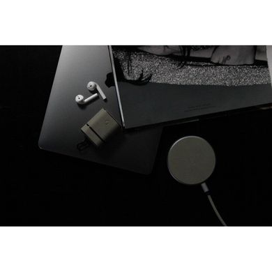 Бездротовий зарядний пристрій Decoded Wireless 10W (7.5W), USB-C кабель 1.2 м, Silver Metal - Grey Leather, ціна | Фото