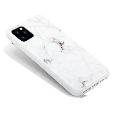 Чехол HABITU Avani White Marble Case for iPhone 11 Pro Max (HBMI165AW), цена | Фото