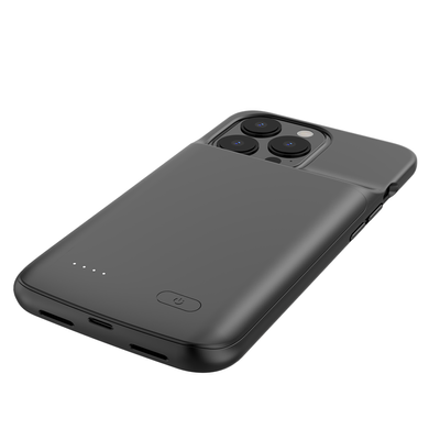 Чехол-аккумулятор AmaCase для iPhone 13 Pro Max 4500 mAh - Black, цена | Фото