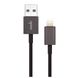 Кабель Moshi Lightning to USB Cable Black (1 m) (99MO023006), цена | Фото 1