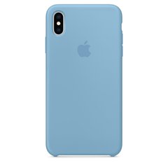 Чехол STR Silicone Case (HQ) для iPhone X/Xs - Cornflower, цена | Фото