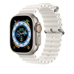 Силіконовий ремінець STR Ocean Band для Apple Watch 49/42/44/45 mm - Midnight, ціна | Фото