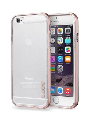 Чехол LAUT EXO-FRAME for iPhone 6/6S - Silver (LAUT_IP6_EX_SL), цена | Фото