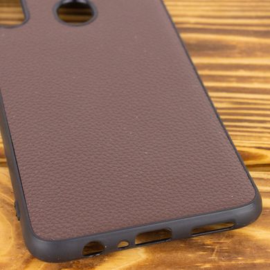 Кожаная накладка Epic Vivi series для Samsung Galaxy A20s - Черный, цена | Фото