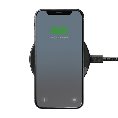 Бездротова зарядка Native Union Drop Marquetry Wireless Charger Rose (DROP-ROSE-MARQ-V2), ціна | Фото