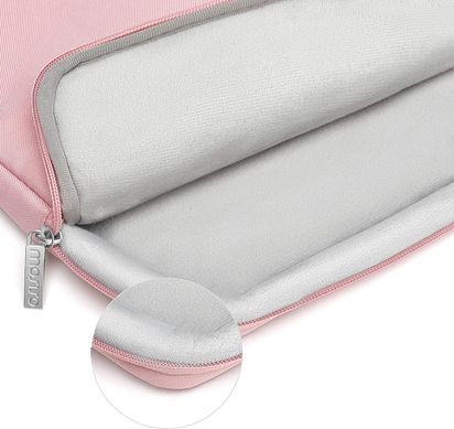 Чохол-сумка Mosiso Briefcase Sleeve 2 for MacBook 13-14" - Baby Pink, ціна | Фото