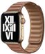 Кожаный ремешок STR Leather Link для Apple Watch 38/40/41 mm (Series SE/7/6/5/4/3/2/1) - White, цена | Фото 1