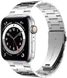 Металевий ремінець STR Slim 3-Bead Steel Band for Apple Watch 38/40/41 mm (Series SE/7/6/5/4/3/2/1) - Silver, ціна | Фото 1