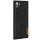 Накладка G-Case Textiles Dark series для Samsung Galaxy Note 10 - Чорний, ціна | Фото 2