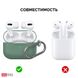 Чохол AHASTYLE Silicone Case with Carabiner for Apple AirPods Pro - Sky Blue (AHA-0P100-SBL), ціна | Фото 2