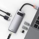 USB-Хаб Baseus Metal Gleam Multifunctional 6-in-1 Type-C - Gray (CAHUB-CW0G), ціна | Фото 6