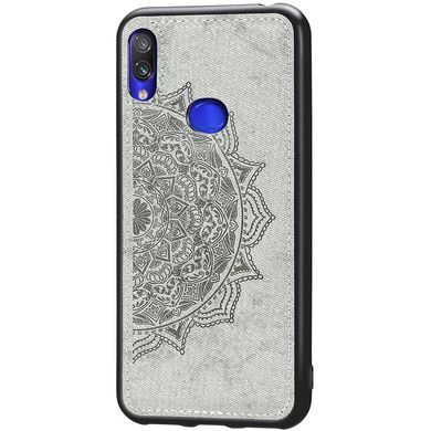 TPU+Textile чохол Mandala із 3D тисненням для Samsung Galaxy A10s - Сірий, ціна | Фото