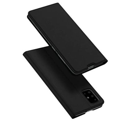 Чохол-книжка Dux Ducis із карманом для візиток для Samsung Galaxy A71 - Чорний, ціна | Фото