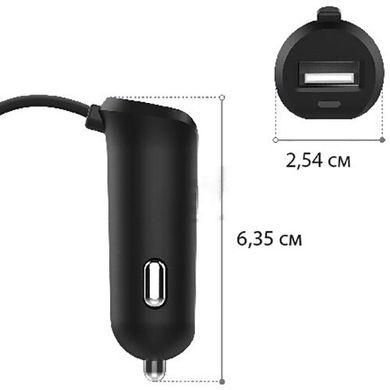 Автомобільний Зарядний пристрій iOttie RapidVolt Mini Car Charger with Micro USB Cable for iPhones and Android Smartphones, ціна | Фото