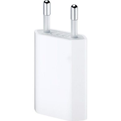 Комплект Зарядное устройство Apple (MD813) + Кабель Apple Lightning to USB (MD818), цена | Фото