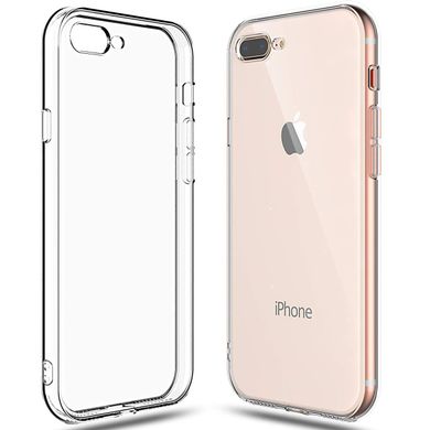 Силиконовый чехол Epic Transparent 1,0mm для iPhone 7 plus / 8 plus (5.5") (Бесцветный (прозрачный)), цена | Фото